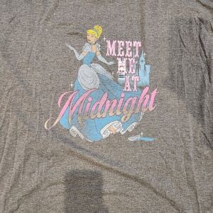 NWT Never Worn Disney Parks Cinderella Meet Me At Midnight XXL T-shirt